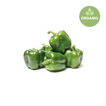 Organic Green Capsicum, 500G